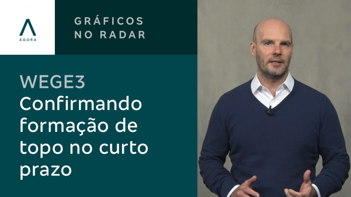 Gráficos no Radar: WEGE3 confirma formação de topo no curto prazo