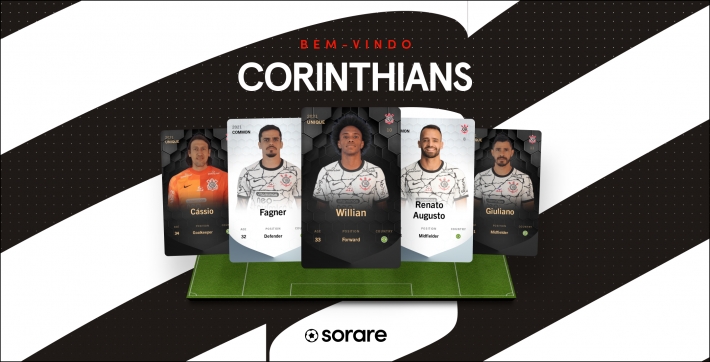 Cards colecionáveis do Corinthians já estão disponíveis em NFT