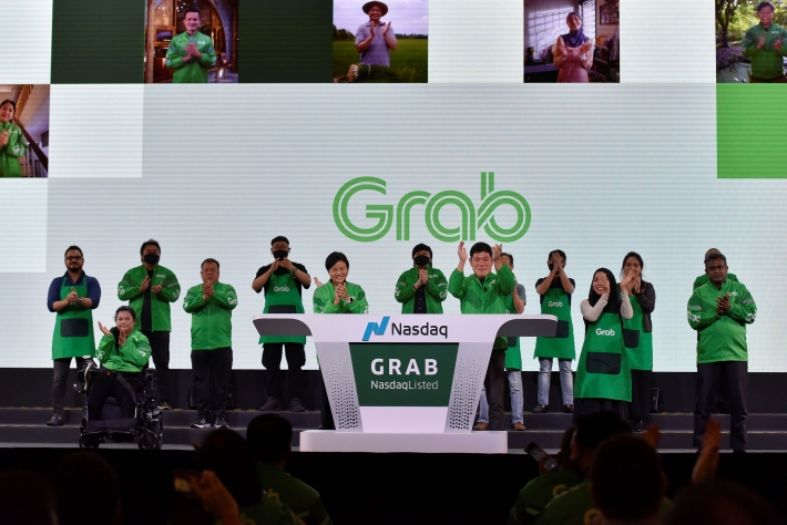 Grab tem estreia firme na Nasdaq após fusão de US$ 40 bilhões