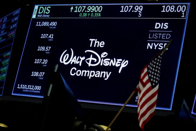 Ação da Disney é destaque na bolsa de Nova York
