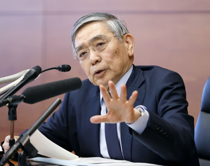 Kuroda diz que inflação global crescente está entre desafios para BCs