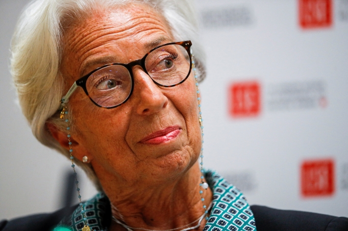 Lagarde: cenário não aponta para recessão na zona do euro