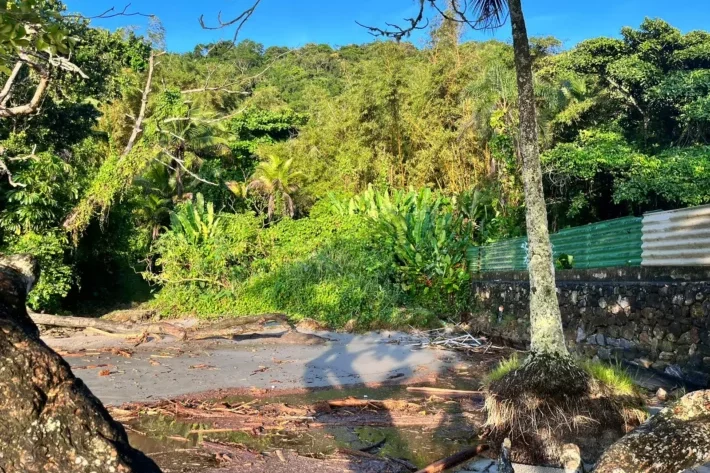 Um dos munic&iacute;pios mais afetados pela chuva foi S&atilde;o Sebasti&atilde;o, no norte do estado. Foto: Wesley Gonsalves/Estad&atilde;o