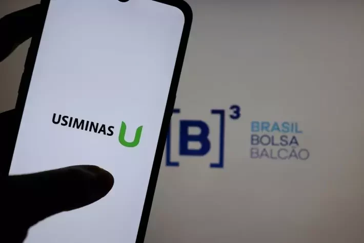 Ações da Usiminas (USIM5) disparam após análise da Fitch. (Fonte: Shutterstock/Brenda Rocha - Blossom/Reprodução)