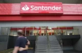 Agência do Santander. (Foto: Nilton Fukuda/Estadão)