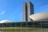 Fachada do Congresso Nacional, em Brasília.