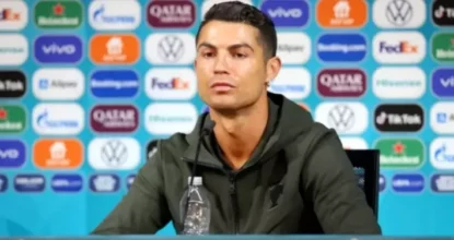 Cristiano Ronaldo durante entrevista