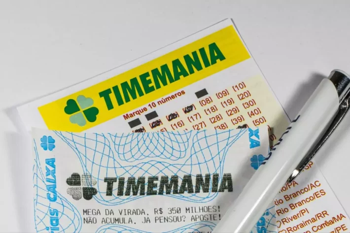 Timemania: 3 apostas ganham R$ 24 mil no concurso 2097