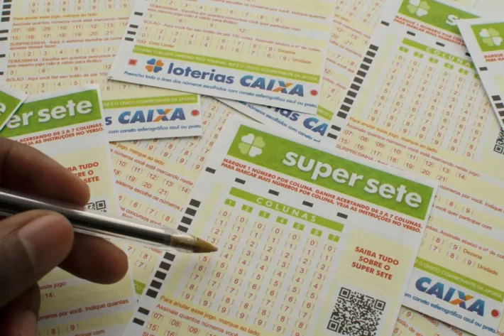 Super Sete acumulada em quase R$ 3 milhões realiza sorteio hoje. Confira o resultado