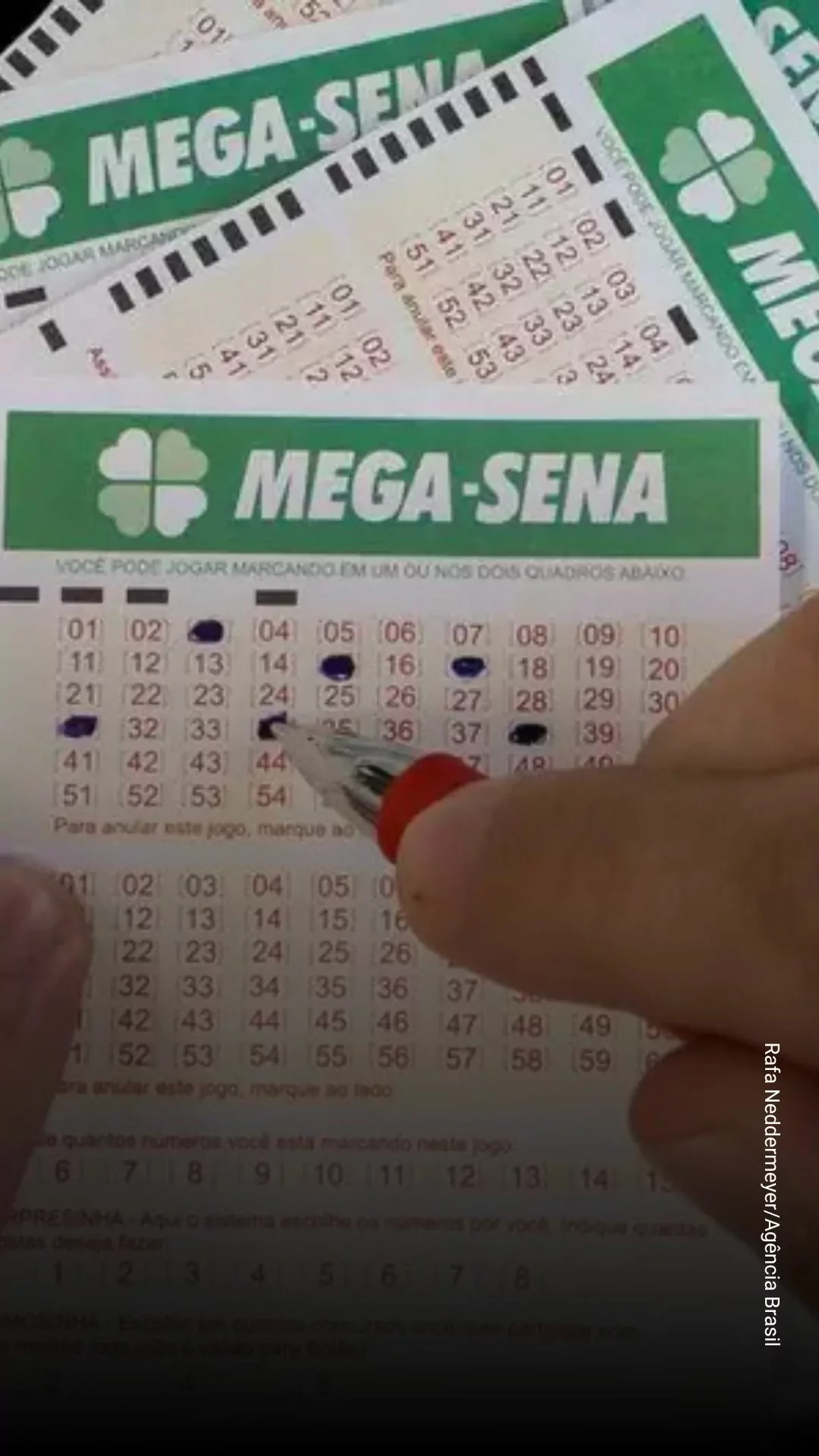 Imagem principal sobre o Mega-Sena: Números sorteados do concurso 2798 de hoje, terça-feira (19)