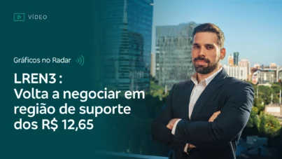 Gráficos no Radar: LREN3 volta a negociar em região de suporte dos R$ 12,65