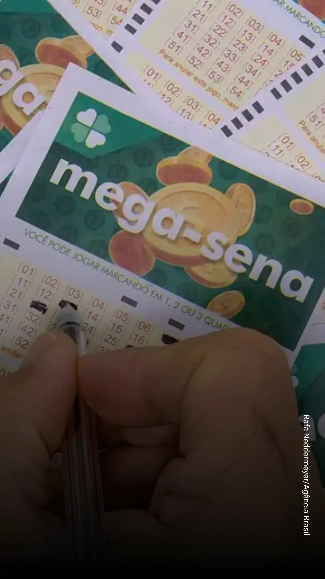 Imagem principal sobre o Mega-Sena: Números sorteados do concurso 2841 de hoje, terça-feira (18)