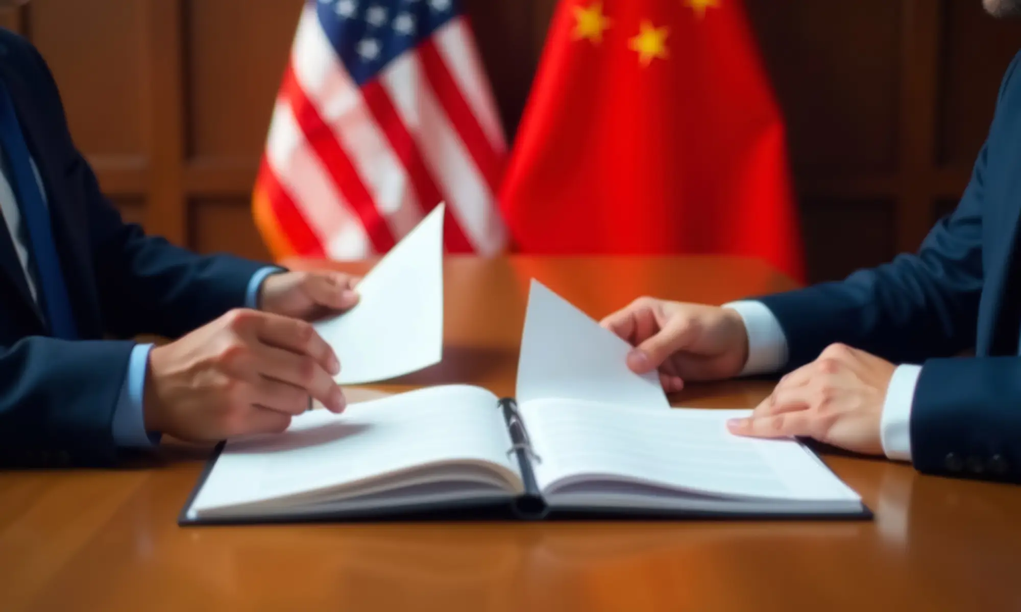 Imagem principal sobre o video, Bolsas globais sobem após EUA e China fecharem acordo comercial antes de prazo crucial
