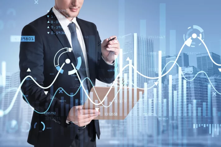 Mercados globais reagem a balan&ccedil;os banc&aacute;rios, expectativas sobre juros nos EUA e incertezas geopol&iacute;ticas, em um ambiente de maior cautela dos investidores. (Foto: Adobe Stock)