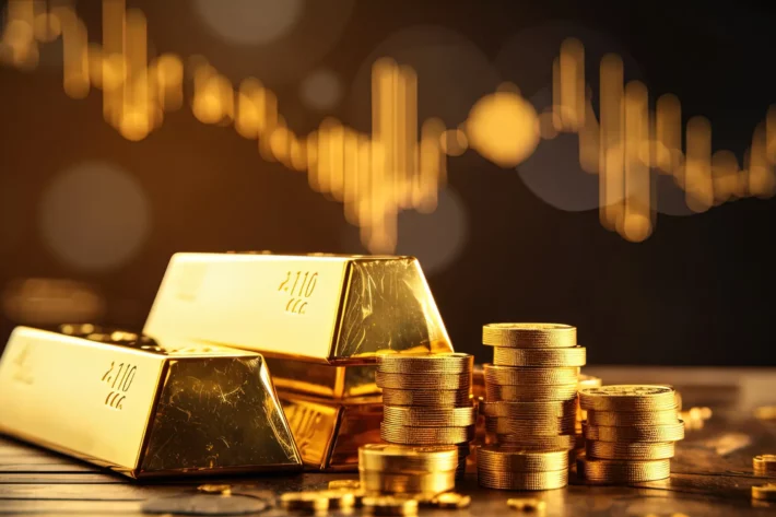 O ouro para fevereiro encerrou em alta de 0,01%, em meio a risco de Shutdown nos EUA. (Imagem: Adobe Stock)