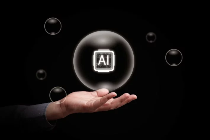 Balan&ccedil;o da Nvidia afastou, por enquanto, sinais de bolha na intelig&ecirc;ncia artificial. (Imagem: AdobeStock)