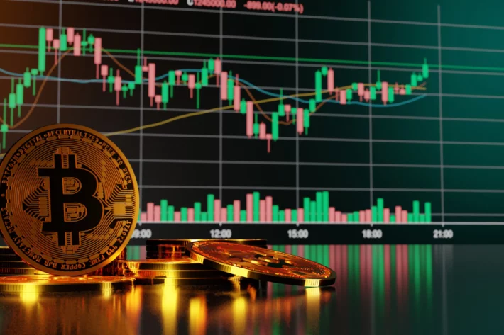 Bitcoin se recupera e opera em alta ante a temores sobre a Intelig&ecirc;ncia Artificial. (Imagem: Adobe Stock)