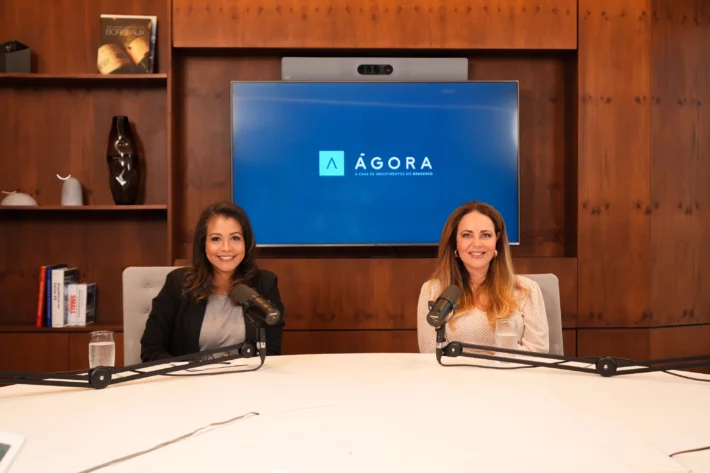  &Aacute;gora Convida, apresentado por Fl&aacute;via Meireles, analista de Research na &Aacute;gora