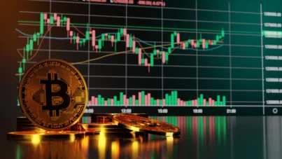 Bitcoin opera em alta, atingindo maior valor em um mês, com guerra no radar