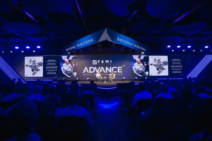 Painel do Advance, evento anual da Fami Capital:: gestores apontaram prefer&ecirc;ncias. Foto: Fami/ Divulga&ccedil;&atilde;o