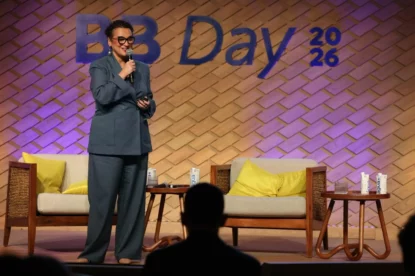 BB (BBAS3) vai priorizar qualidade do crédito em 2026 após salto nas provisões do agro, diz Tarciana Medeiros, presidente do BB durante o BB Day (Foto: William Seixas/Banco do Brasil)