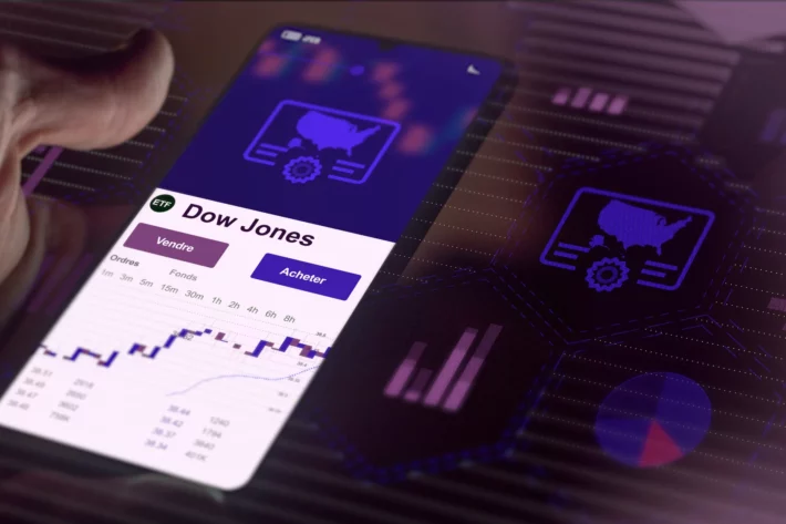 Dow jones hoje opera em alta ap&oacute;s declara&ccedil;&otilde;es de Donald Trump. (Foto: Adobe Stock)