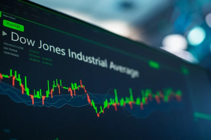 Dow Jones hoje retoma queda. (Foto: Adobe Stock)
