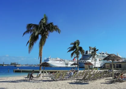 Porto de Nassau, nas Bahamas: país chama atenção por sua carga de impostos mais baixa
