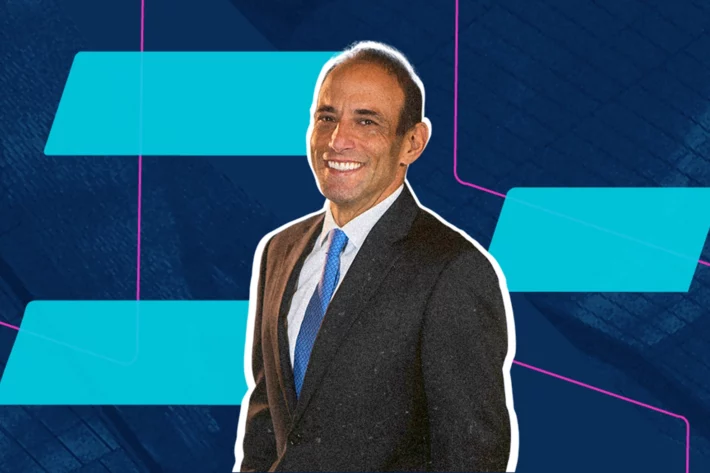 O s&oacute;cio e head da vertical de FIIs do Patria Investimentos, Rodrigo Abbud, diz que momento exige ganho de escala para aproveitar o rali dos fundos imobili&aacute;rios. (Foto: Patria Investimentos/Arte E-Investidor)