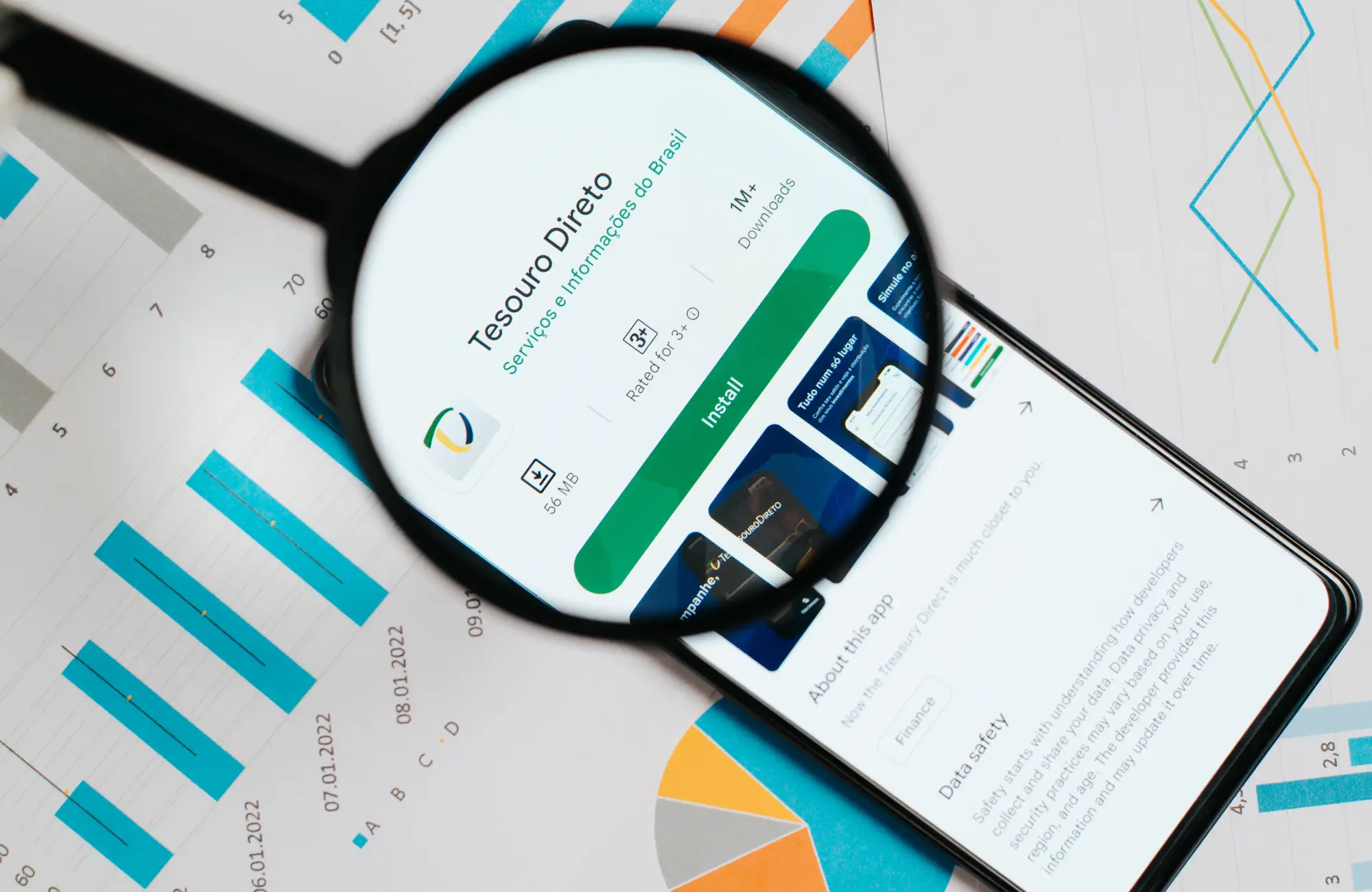 Com juros elevados, Tesouro Direto mantém retornos atrativos, mas volatilidade da curva exige atenção do investidor (Foto: Adobe Stock)