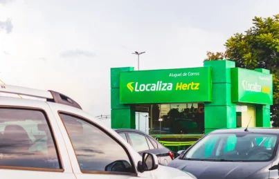 Localiza (RENT3) dispara mais de 8% após balanço puxado por frente de seminovos