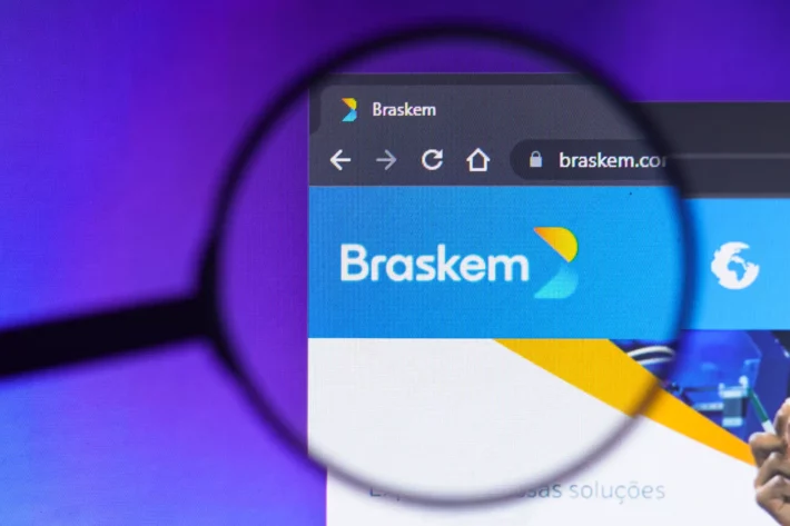A&ccedil;&otilde;es da Braskem (BRKM5) voltam a cair na B3 hoje. Foto: Adobe Stock