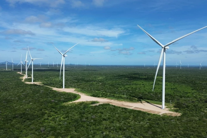 Parque E&oacute;lico Santo Agostinho - Engie. Foto: Canind&eacute; Soares/Estad&atilde;o