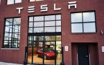 Loja da Tesla no Brooklyn, NY, EUA