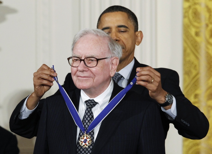 Warren Buffett e Barack Obama