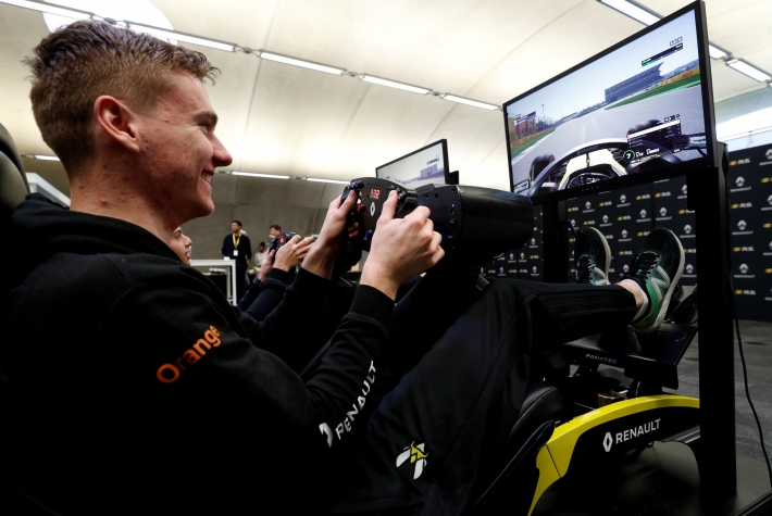 Jarno Opmeer, piloto da F1 E-Sports (Imagem: John Sibley/Reuters)